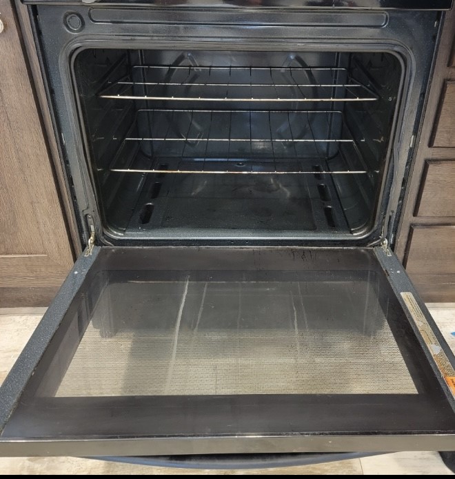 Oven after