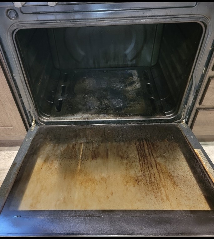 Oven before